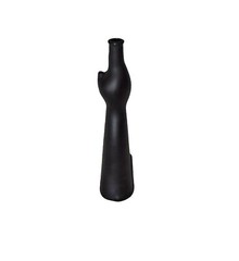 Happy Cat Mosel Riesling Wine 2009 Black Bottle Empty Retro Halloween Matte 13&Prime;