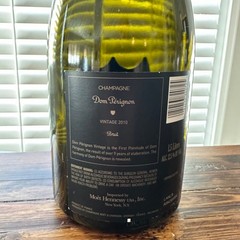Dom Perignon Brut Green Luminous Light Up Empty Bottle 1.5L Magnum