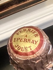 Perrier Jouet Rose Champagne Bottle EMPTY 1986 Collectible 750ml Craft Upcycle