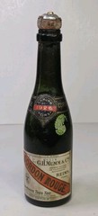 1926 Antique G. H. Mumm Cordon Empty Champagne Bottle Cart Rouge Split Reims