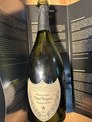 Dom Perignon Vintage 2012 Champagne Box, Bottle (empty) and Booklet – RARE