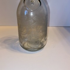 Glass Wine Carafe Decanter PAUL MASSON Vineyards NORMAN KOSARIN Vintage Etched