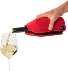 Frizz Expandable Wine Cooling Sleeve Chills Sparkling & Still Wines in 20 Minute
