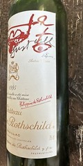 Chateau Mouton Rothschild Wine Bottle Empty 1995 RARE France Collectible 750 ML