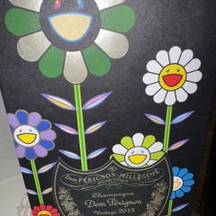 Dom Perignon Limited Edition by Takashi Murakami 2015 Artwork Box Bottle & Cork