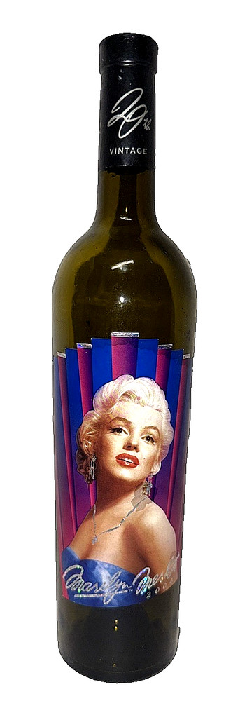 🍾2004 MARILYN MONROE WINE BOTTLE – 20th Vintage Napa Valley Merlot – EMPTY