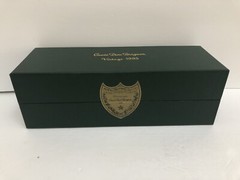 Vintage 1995 Cuvee Dom Perignon Champagne Empty Box & Pamphlet 750ML