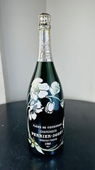 PERRIER JOUET VINTAGE 1985 MAGNUM EMPTY ORIGINAL SEALED CHAMPAGNE BOTTLE (RARE)