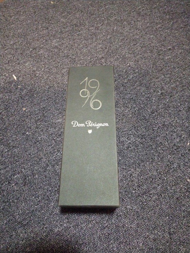 Vintage 1996 Cuvee Dom Perignon Champagne Empty Box & Pamphlet 750ML