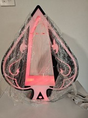 Ace Of Spade Display Bottle Nigth Club Bottle Presenter Luminous Different Ligh