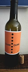 Slam Dunk 2020 Red Blend EMPTY Wine Bottle W/ Cork