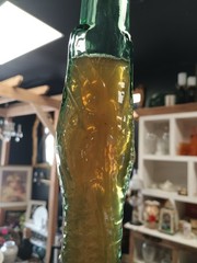 Vintage Civin Snake Wine Bottle