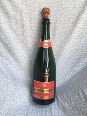 Champagne Bottle EMPTY Jacket/Chilling Sleeve Cork Piper-Heidsieck Collection