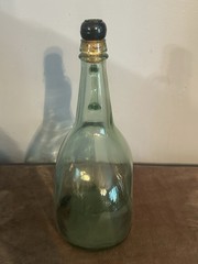 Almaden EST.1852 1/2 Gallon Cork Top Bottle Vineyards Green Glass