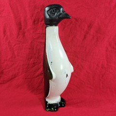 Vintage 1967 Penguin Wine Bottle Empty S. Martino Chianti Wine Glass Portland OR