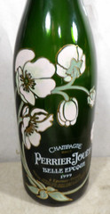 Vintage 1999 Perrier Jouet Floral Champagne Dummy Empty Bottle Prop Jeroboam Big