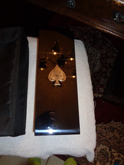 Champagne ARMAND DE BRIGNAC Limited Edition Black Lacquer Box Black Sleeve Cover