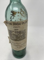 Vintage 1947 Chateau Chasse-Spleen Moulis Bordeaux Wine Bottle – EMPTY