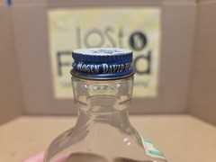 Vintage Mogen David Concord Wine Bottle 2/5 Pint Georgia USA