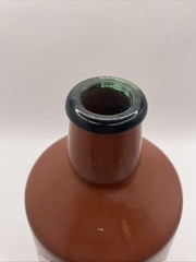 Lancers 1969 Vin Rose Brown Painted Glass Jug Portugal JM Da Fonseca Inter Empty