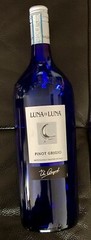 EMPTY Cobalt Blue Glass 1.5L Wine Bottle