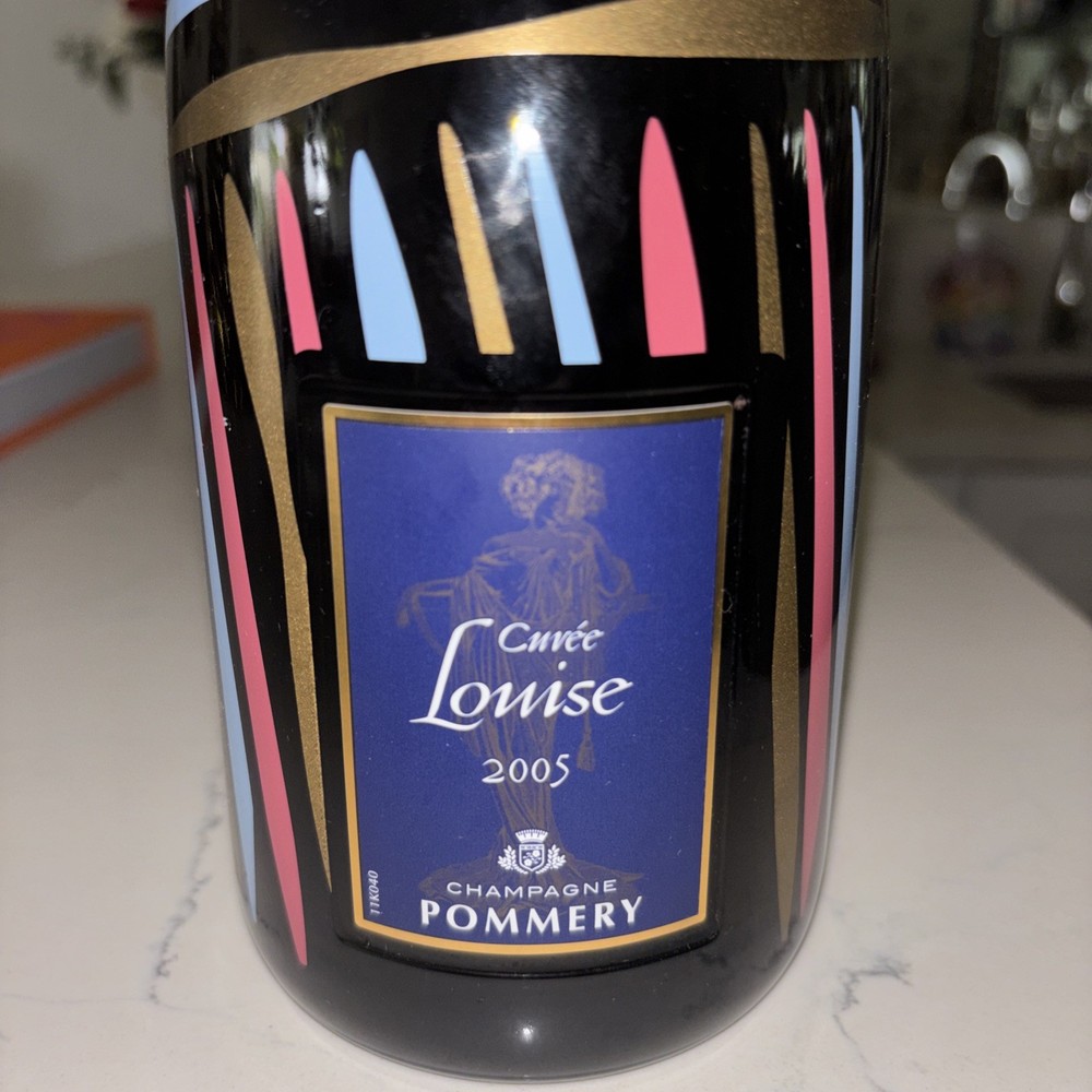 2005 Pommery Cuvée Louise Champagne (empty)