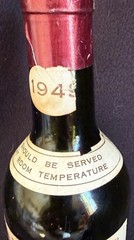 Quien Bordeaux France Monopole Claret Vintage 1949 Wine Bottle 354 ml Cork