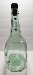 Vintage Almaden Vineyards Green Glass Wine Jug Embossed One Half Gallon 12&Prime;