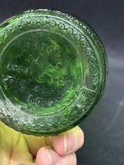 Gallo Ripple Wine Bottle 4/5 Quart Rare Green Glass 10&Prime; Vintage Design 1960&rsquo;s