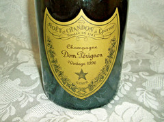 Dom Perignon 1996 Vintage Empty Bottle & Display Box Champagne Wine Moet Chandon