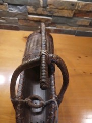 Vintage Bamboo Cane Wine Bottle Unique Collectiable 1950&rsquo;s