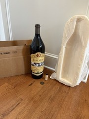 Signed 2012 Caymus 40 3L Empty Bottle With Original Cork Foil And Box
