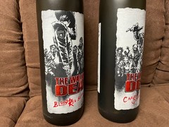 The Walking Dead – Two Empty Wine Bottles, Cabernet Sauvignon, Blood Red Blend