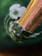 1996 Perrier-Jouet Belle Epoque Fleur de Champagne Empty Bottle Gift Bx 2 Flutes