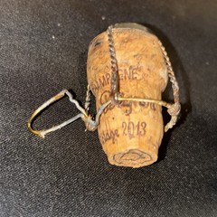 Vintage 2013 Empty dom perignon Brut Cork, NO Bottle Just Cork , 750 ML