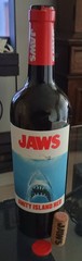 JAWS 50th Anniversary Amity Island Red Wine Collectible Bottle (Empty) w/ Cork