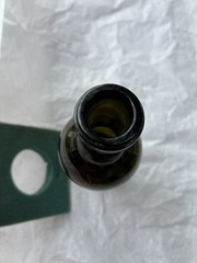 1910-Antique Dark Green Hand Blown Bottle . See Photos 4 Type & Condition. Used