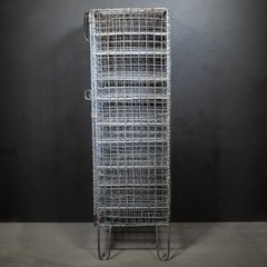 Antique 50 Bottle French Wine Cage c.1930-1940