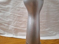 Vtg 2002 Happy Cat Silver Moselland Rheinhessen Riesling Glass Wine Bottle