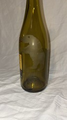 Toasted Heads Empty Chardonnay Wine Bottle With Cork 2002 Bottling Year