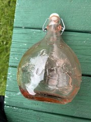 Vintage Casadis Milano JUS DE FRUITS Pink Wine Decanter 2 LITERS Antique