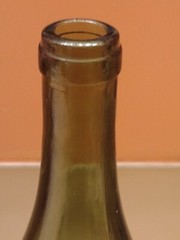 Vintage 1920&rsquo;s Green Wine Bottle 11.5  » x 3. 18  » Huge Kickup, Damage Free, Nice