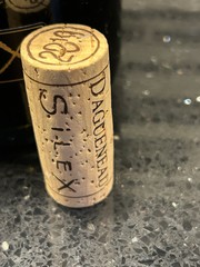 Domaine Didier Dagueneau Pouilly-Fume Cuvée Silex 2019 empty bottle with cork