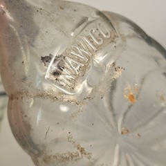 Vintage Nawico Choice Fortified Washington Muscatel Wine One Pint Glass Bottle
