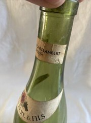 1959 Bouchard Pere & Fils Empty Burgundy Wine Bottle 1 Pint 8 fl oz (WB7)