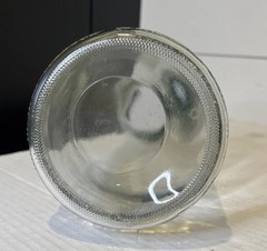 Vintage PAUL MASSON CLEAR GLASS WITH LID Wine Water Milk Carafe