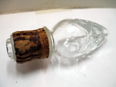 VTG London Winery Clear Pressed Glass Wine Decanter Carafe Ontario, Canada 1967