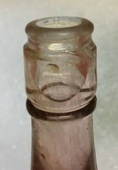 VINTAGE GARRETT & COMPANY WINE BOTTLE – 1/2 PINT – ST. LOUIS, MO & NORFOLK, VA