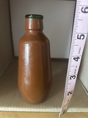 Vintage JM DA Fonseca Azeitao Portugal Painted Wine Bottle