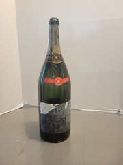 Vintage LARGE 3 QT Marmot Champagne Bottle 1961 EMPTY 18&Prime; Bottle Blanc De Blancs